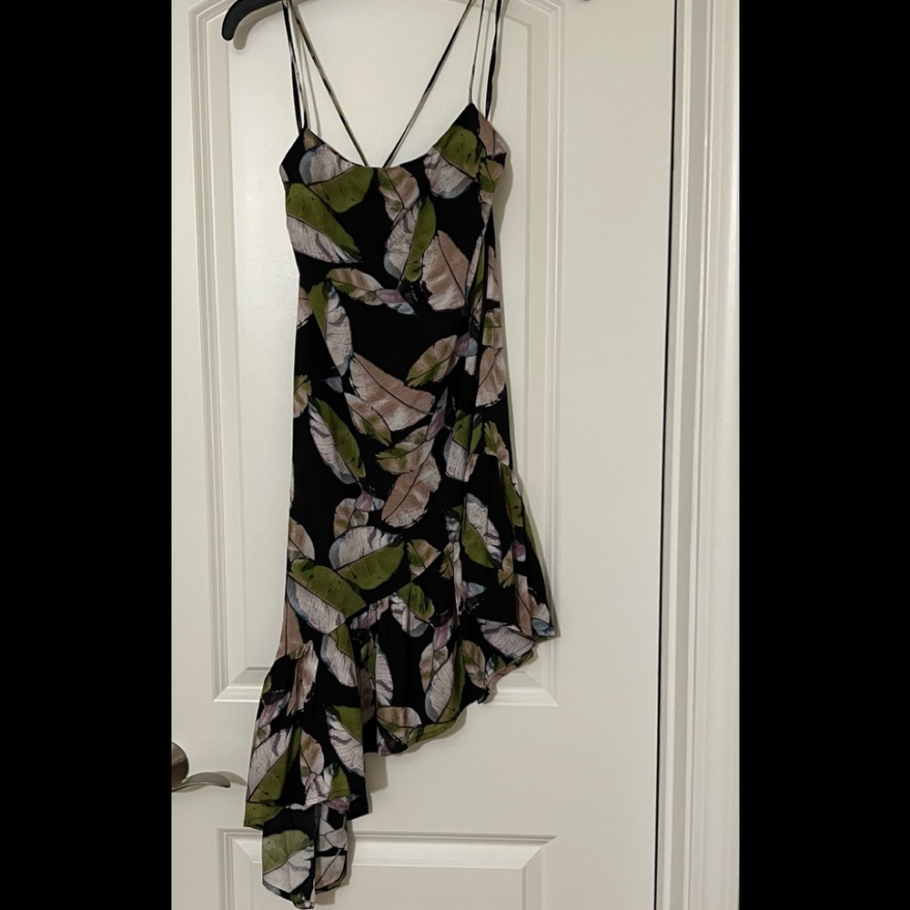 Lulu's Floral High-Low Dress